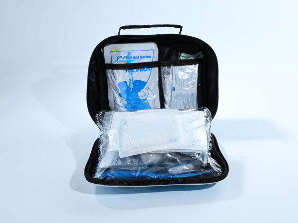 Griff Nylon Blau Erste-Hilfe-Tasche – Bild 4