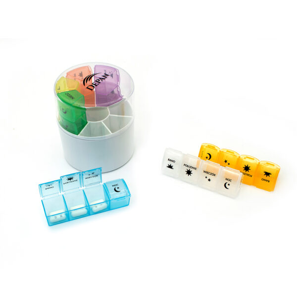 Elongated Portable Medication Reminder Box – Bild 2