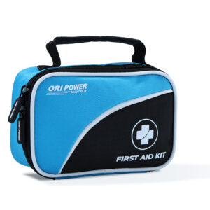 Detail of Side Surface of Practical-Nylon-Blue-First-Aid-Bag