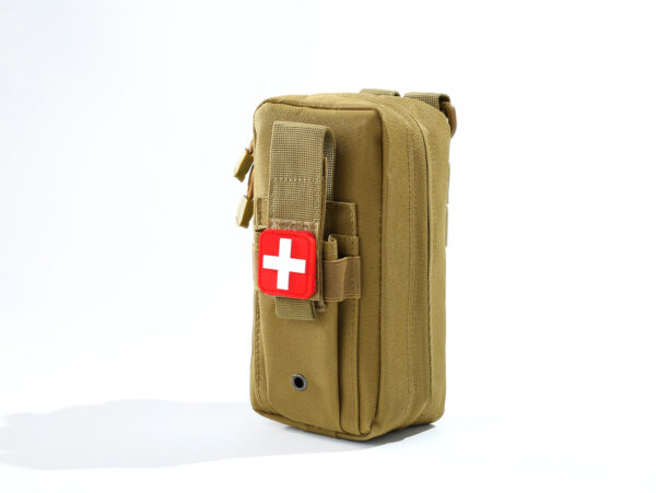 Demonstration of Side Surface of Versatile Nylon First Aid Bag