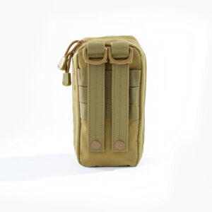Demonstration of Rearward Side of Versatile Nylon First Aid Bag